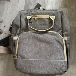 Premium Multi-Function Diaper Bag - Like New! 