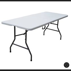 6 Ft Table White