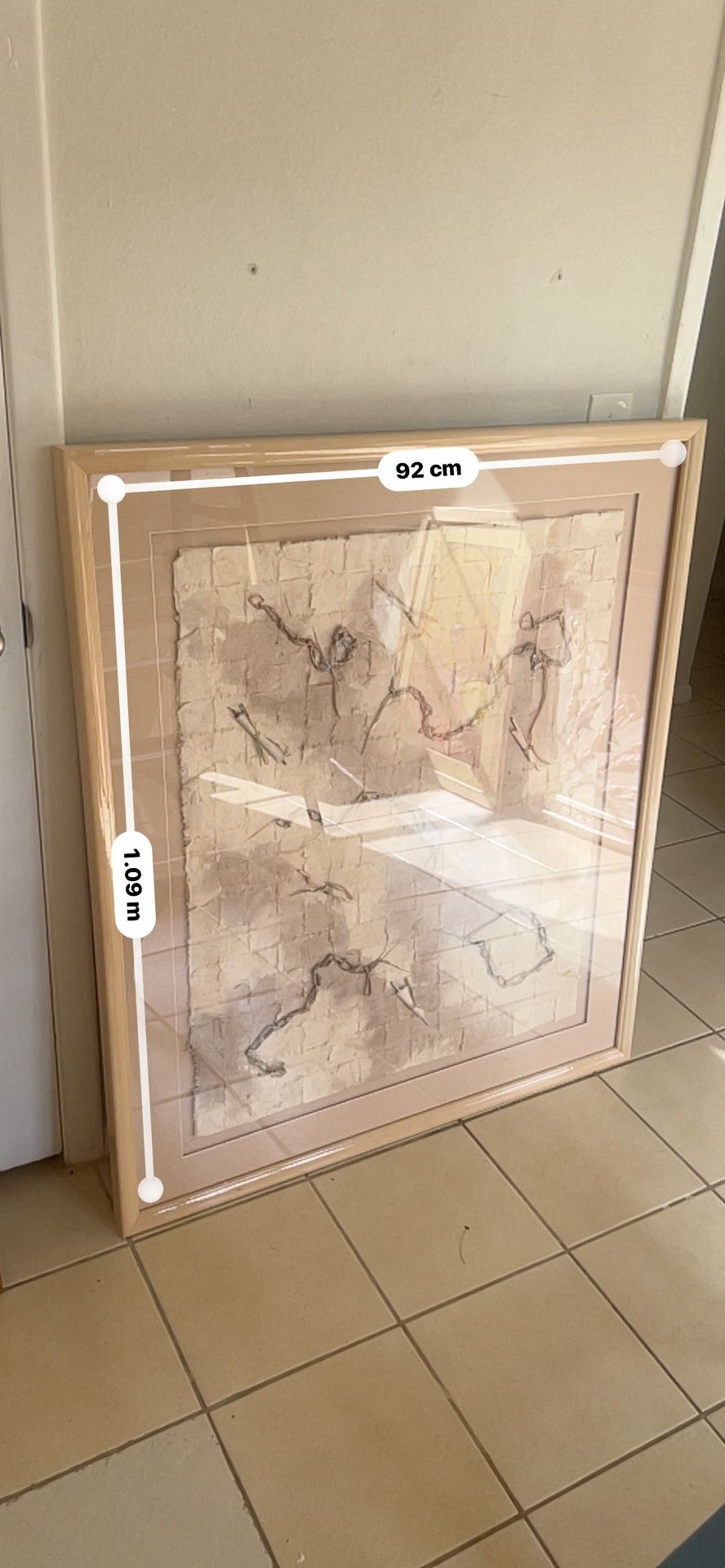 Abstract Or Mixed Media Painting