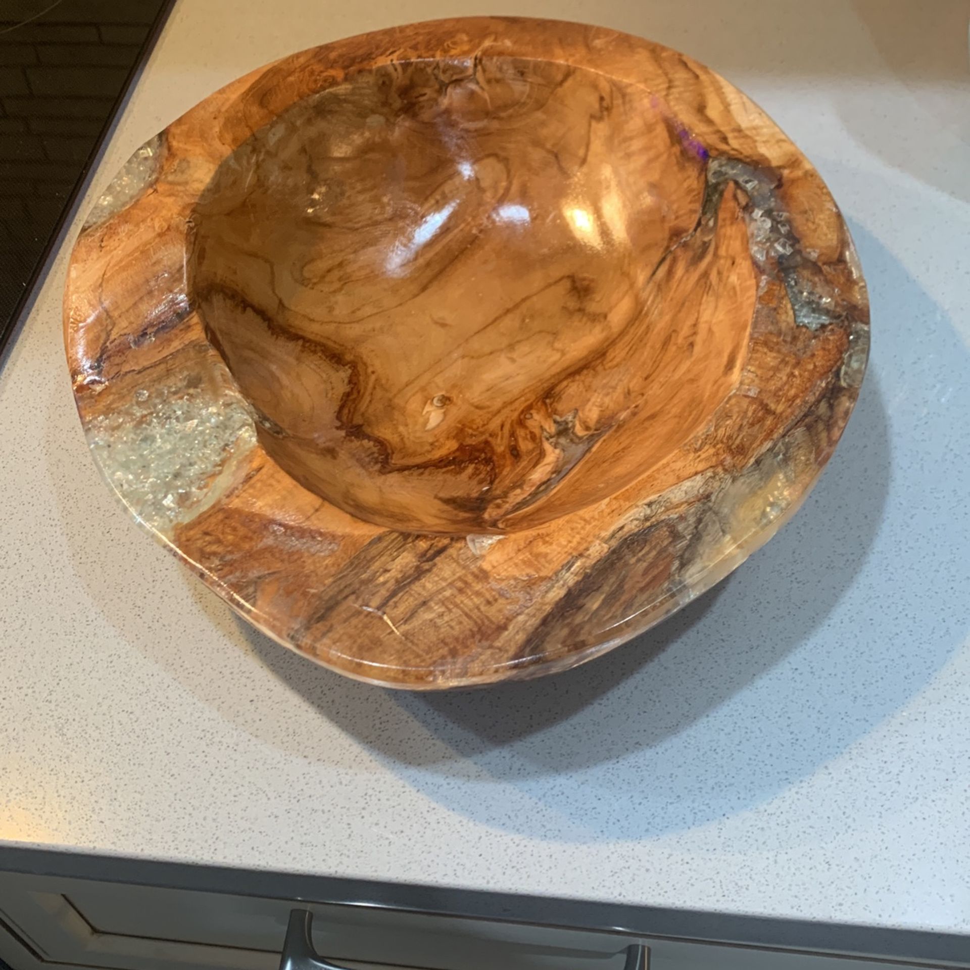 Real Wood  Big Bowl