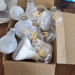Yellow light bulbs