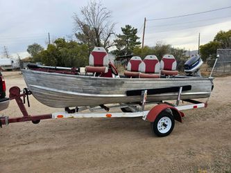Aluminum Fishing Boat