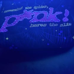 Spider black and pink