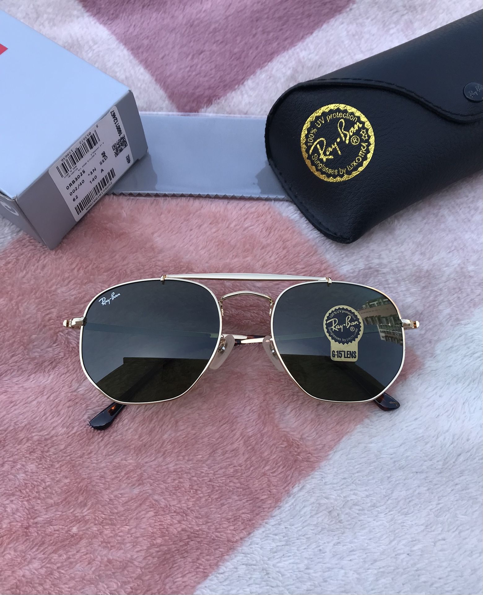 Green Lenses Unisex Sunglasses Marshal 3648