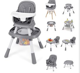 9 in 1 High Chair, Convertible Baby Highchair