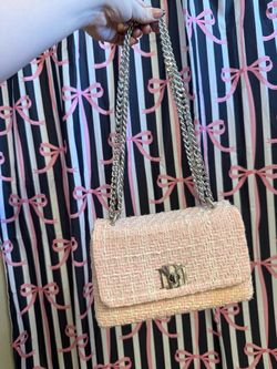 Tweed shoulder bag