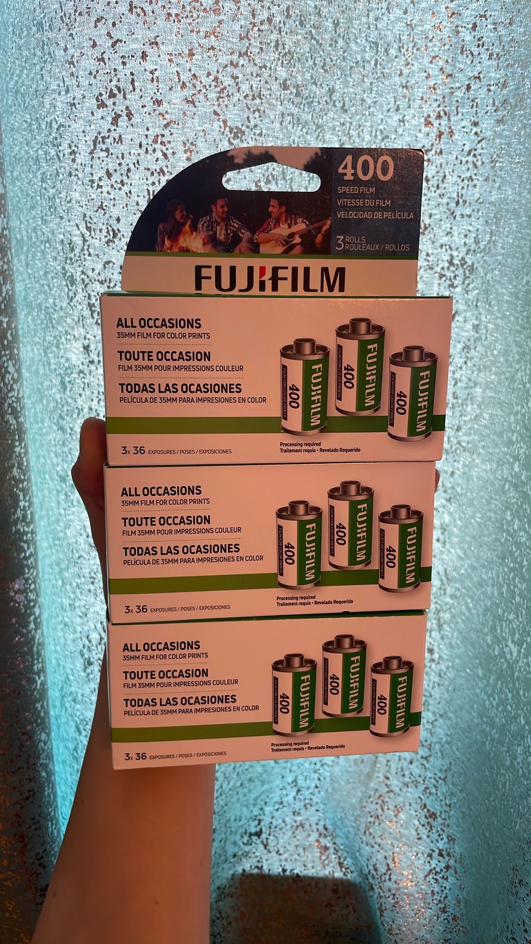 Fujifilm 36 Exposure 3 Pack Color Negative Film