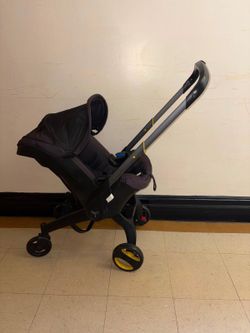 Doona is a complete and fully integrated travel system, allowing you to move from car seat to stroller in seconds. The unique one-piece design transfo
