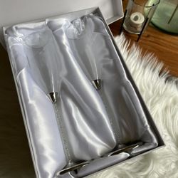 Wedding/anniversary Champagne Glass Set