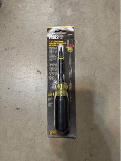 Klein Tools Knect 11-in-1 Ratcheting Impact Rated Screwdriver/Nut Driver