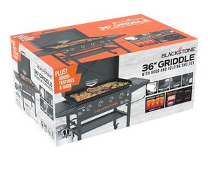Blackstone 36" Outdoor Griddle - 4-Burner - With Hard Cover - NEW - Model 2151