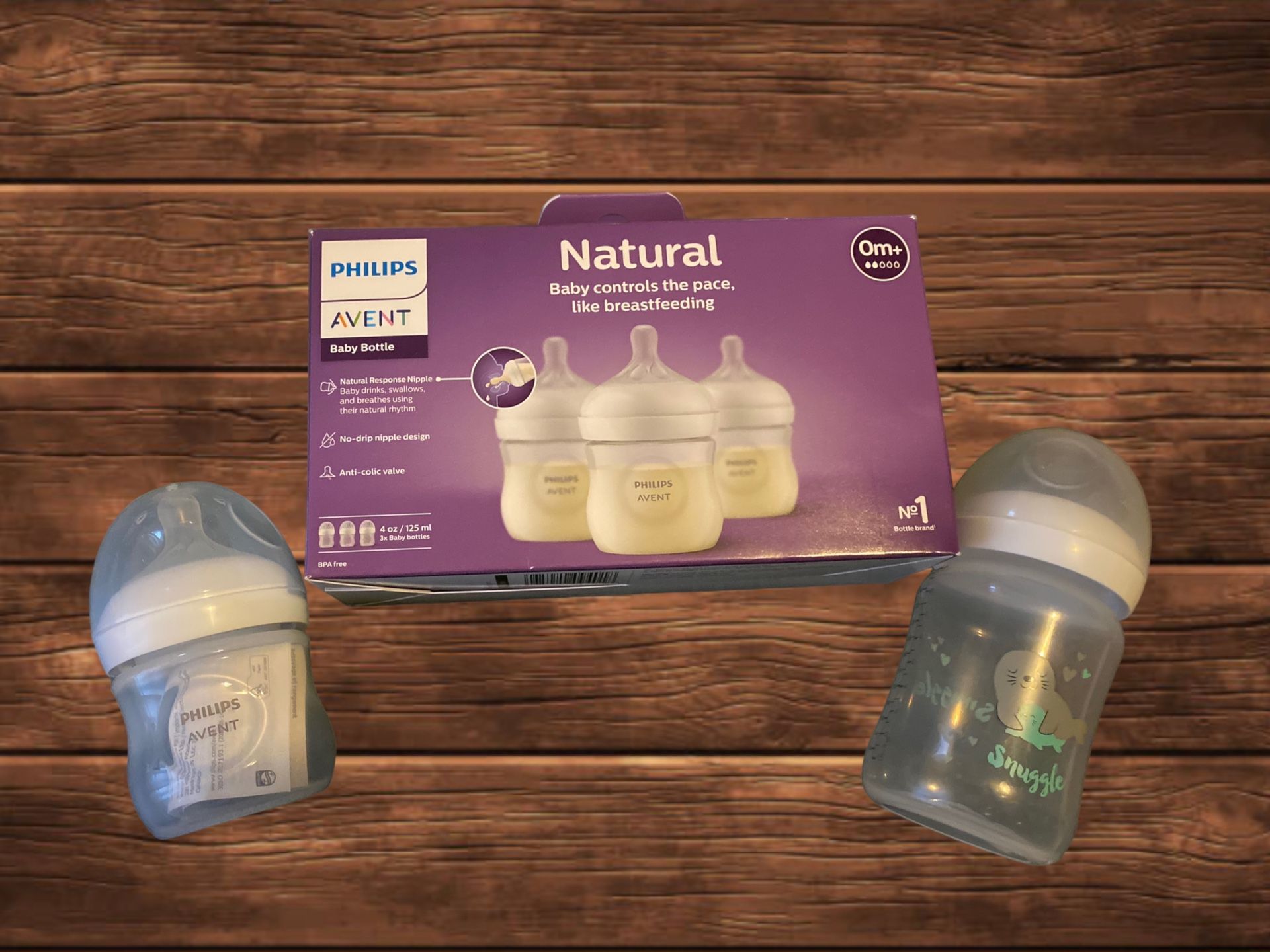 Phillips avent Anti-Colic 3 pk - 4oz Bottle Bundle 