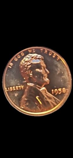 USA 1958 MS 65 OR BETTER  LINCOLN PENNY.