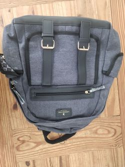 London fog canvas backpack