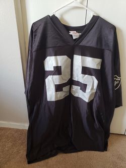 Raiders Justin fargas jersey
