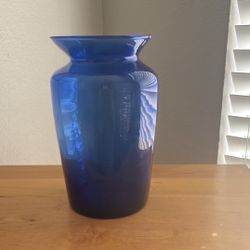 Cobalt blue Vase