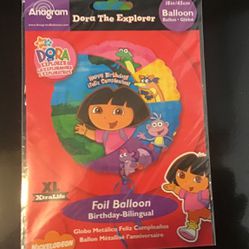 Dora The Explorer Unopened Birthday Ballon