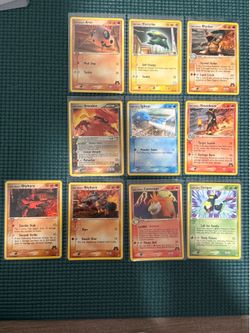 Vintage pokemon cards