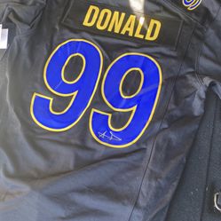 La Rams Super Bowl Aaron Donald jersey
