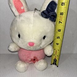 Bunny Rabbit Doll White Kid's Size 10-inches Soft Plush Stuffed Toy
