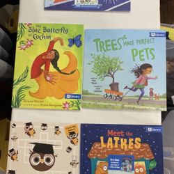 Ping-Pong Shabbat, Blue Butterfly of Cochin, Trees Make Perfect Pets, Meet the Latkes, & Activity Packet (5) Total Books