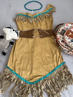 Pocahontas Costume Adult 🍂🦝