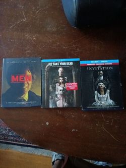 3 Horror Blu-rays