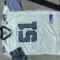 Mens Reebok Seahawks 40th Super Bowl Tatupu Jersey - Size XL - Color: White