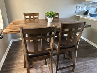 Tall dinner table