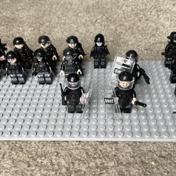 Custom Lego Swat Team 