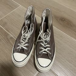 9.5 Brown Chuck 70 High Top Converse