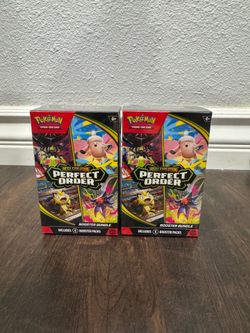 Pokemon Perfect Order Booster Bundle