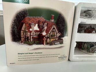 Dept 56 “Abington Lock Keepers Residence”