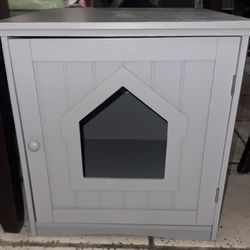 Hidden Litter Box Enclosure Cabinet Furniture Style