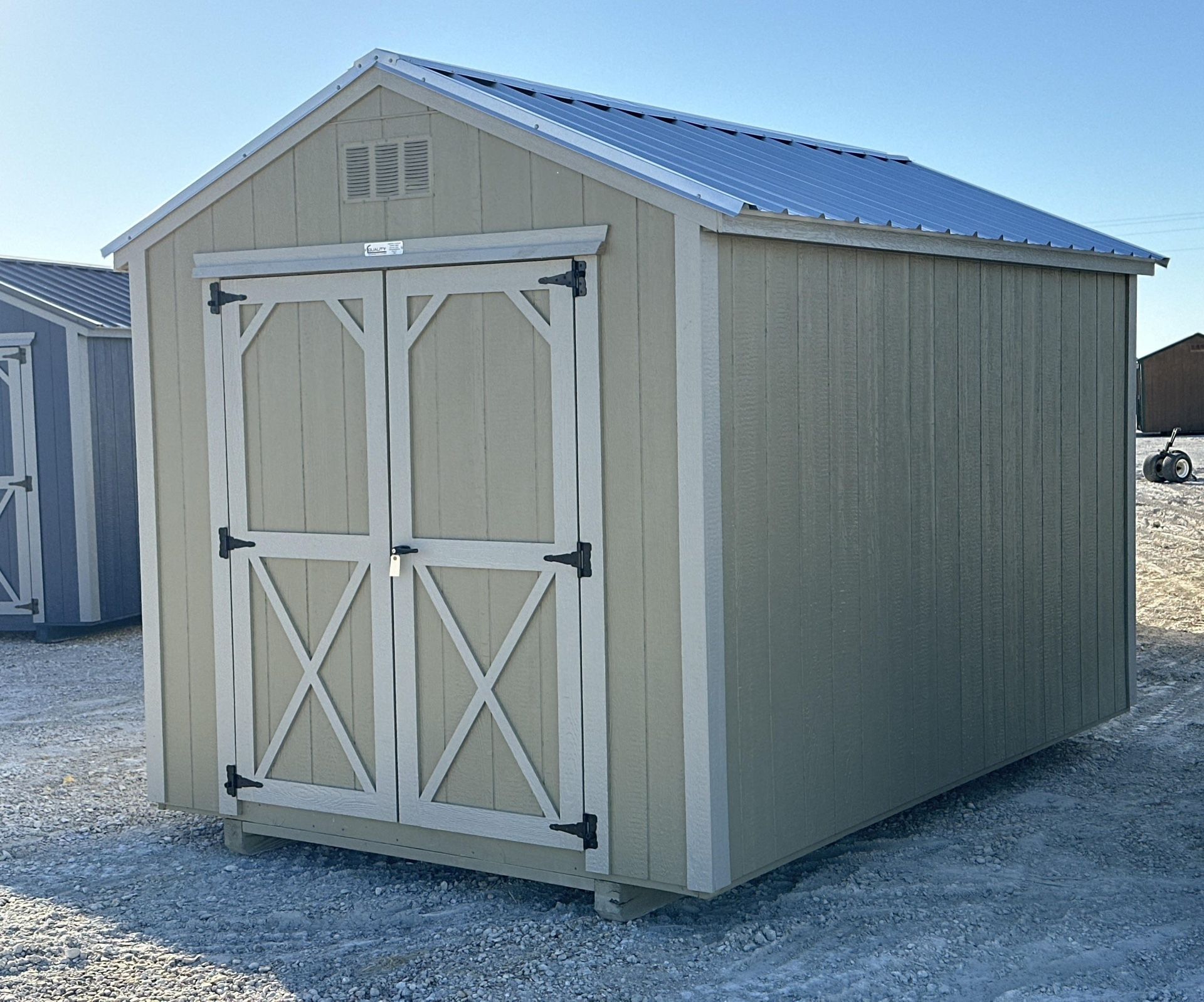 8ft.x12ft. Utility Shed Storage Building