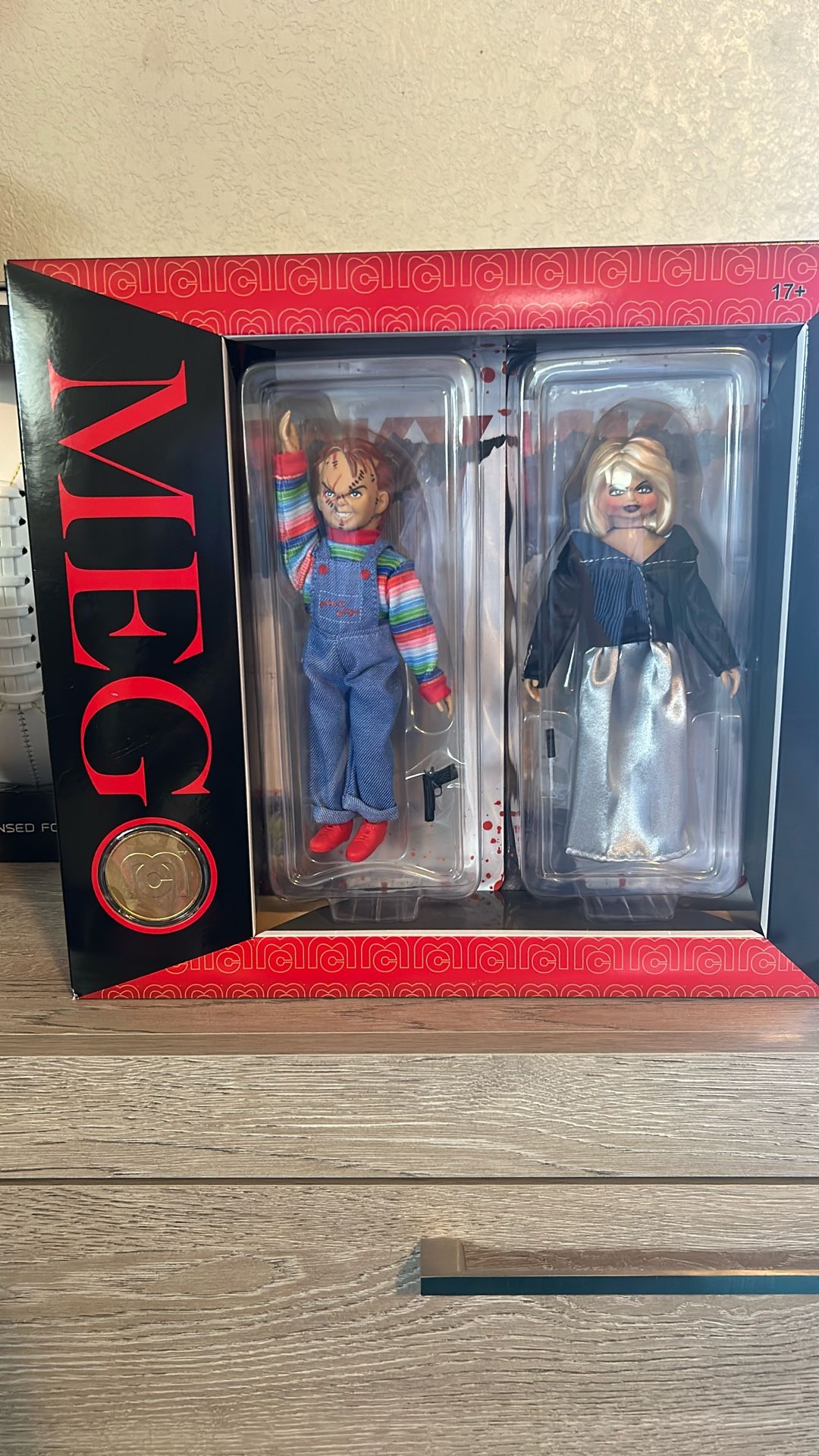 Mego - Chucky and the Bride of Chucky 2 Pack - 8" Action Figure