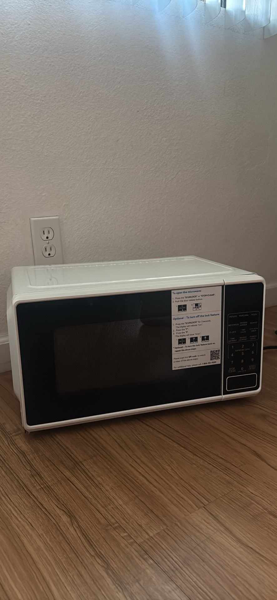 White Microwave