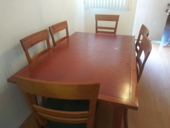 Wooden Dining Room Table