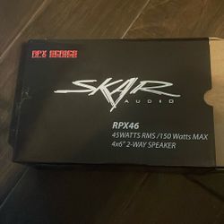 Skar 4x6 Door Speakers 