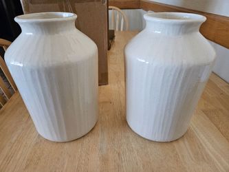 New 2 Hearth and Hand Ceramic Vases