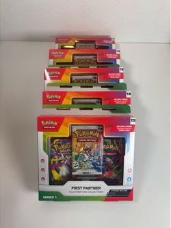 Pokémon First Partner Illustration Collection Series 1