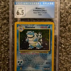 3 Holo Blastoise CGC SLABS