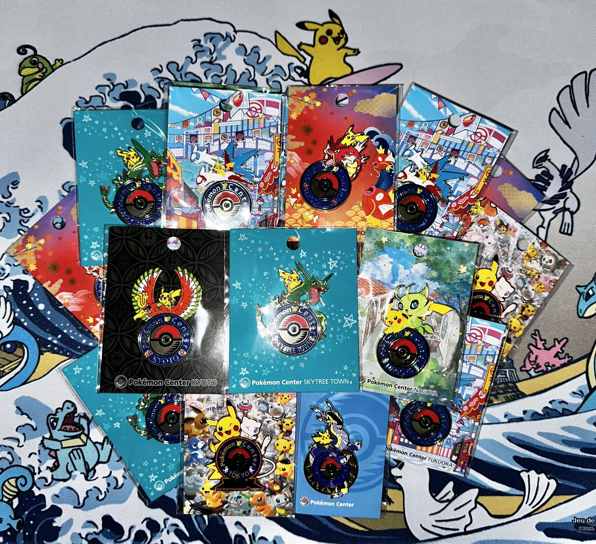 Pokemon Center Exclusive Pins