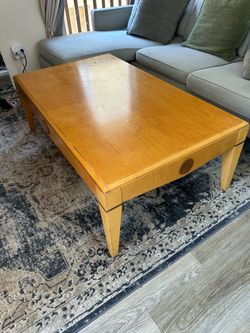 Sturdy coffee table