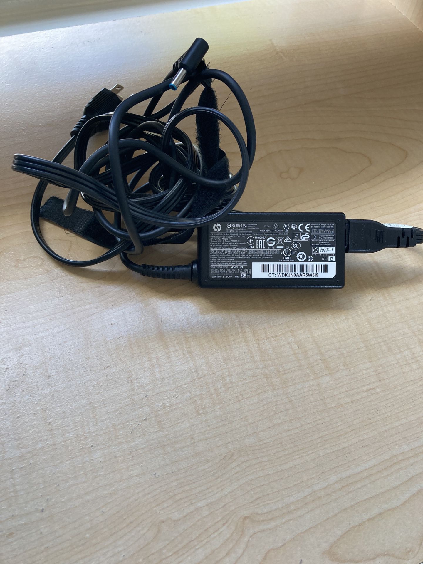 HP Laptop Charger R33030 45W 19.5V