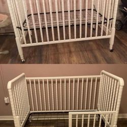 Used jenny top lind crib