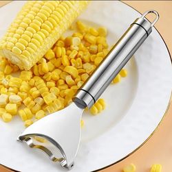 Premium Food-Grade Stainless Steel Corn Peeler, Thresher & Separator - The Ultimate Corn Planer!