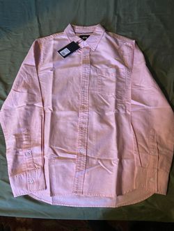 Stussy button up flannel shirt pink camo size medium the hundreds diamond supply co obey primitive supreme box logo Bape shark hoodie rare bbc ice cr