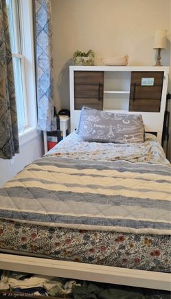 Set of Twin Kids Bed with Storage – No Mattress