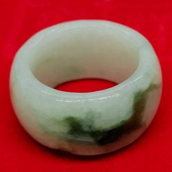 Burmese Jadeite Jade TypeA RING. Size6